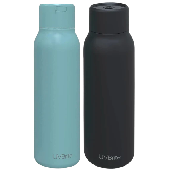 UVBrite 18.6 oz Insulated Self-Cleaning Water Bottle