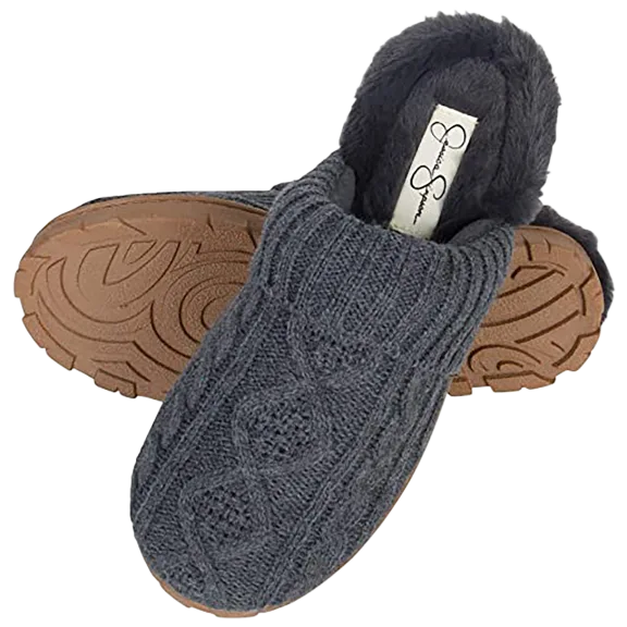 Jessica Simpson Cable Knit Slippers