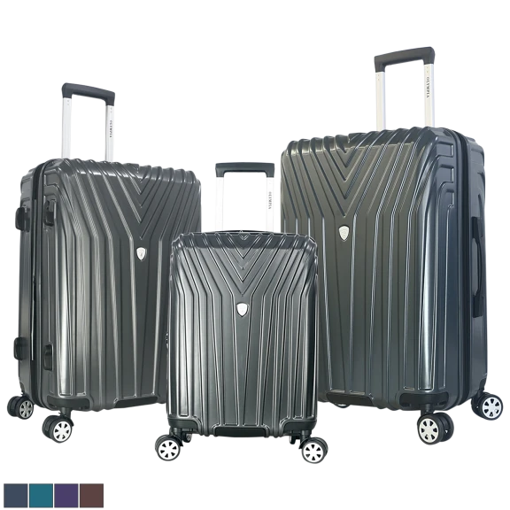 Olympia USA Voyager 3-Piece Premium Hardside Luggage Set