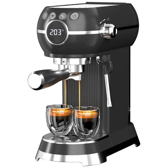 HBN 20Bar Compact Espresso Machine with Milk Frother
