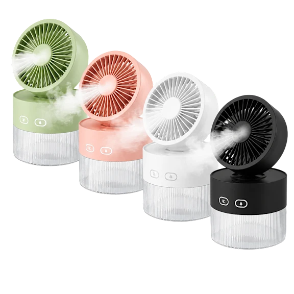 Infinite Basics Compact Desktop Misting Fan