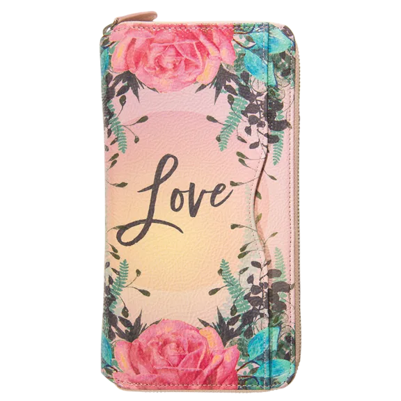 Natural Rose Travel Clutch by Papaya