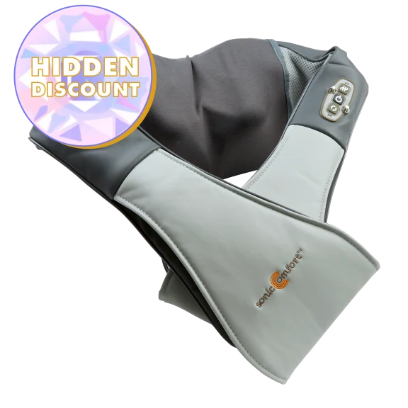 Sonic Comfort TheraPlus Heated Deep-Kneading Shiatsu Massager