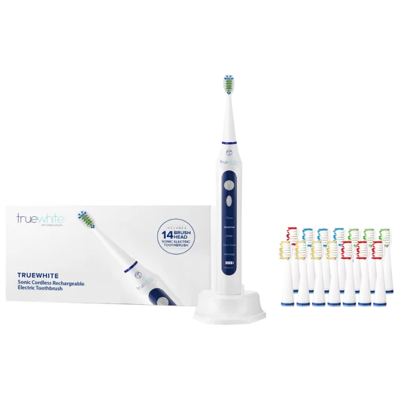 Truewhite Advanced Plus Toothbrush With 14 Brush Heads