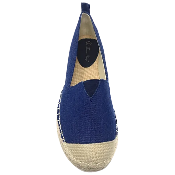 Victoria K. Women's Denim Espadrille