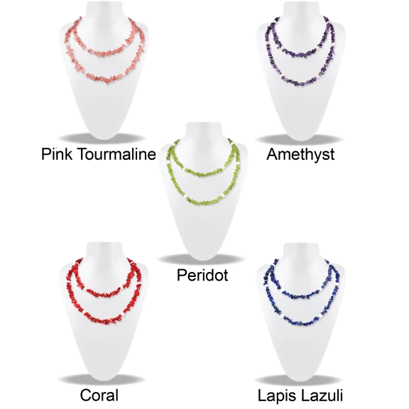 Pacific Pearls 5-in-1 Gemstone & Pearl Lariat