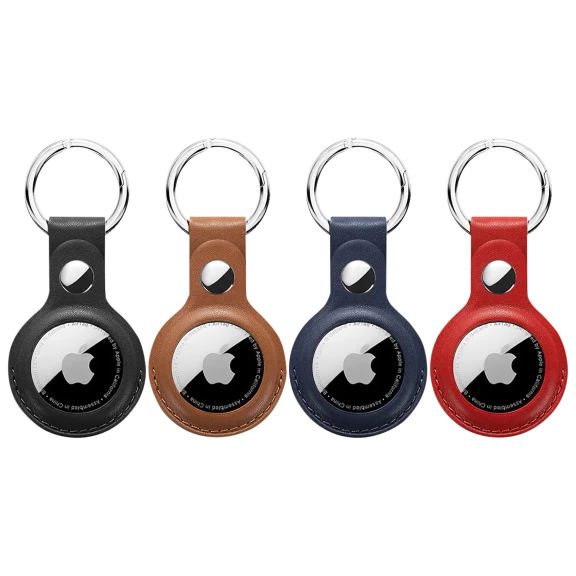 4-Pack: Ciana Air Tag Holder with Loop Key Ring