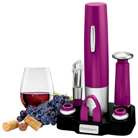 Cuisinart 4-Piece Wine Set with Display Stand