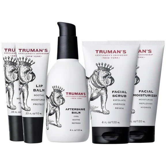 Truman's Gentlemen's Groomer 5-Piece Facial Care Kit