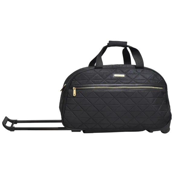 Adrienne Vittadini Quilted Duffel on Wheels