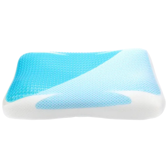 Cheer Collection Memory Foam Cooling Gel Pillow