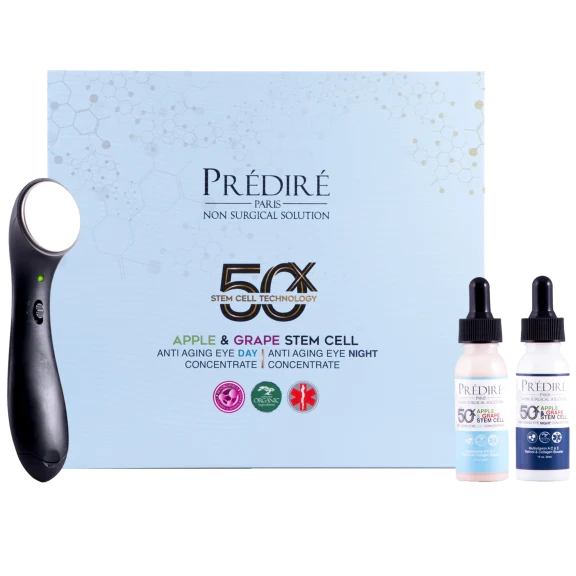 50x Apple & Grape Stem Cell Age Defying Day & Night Eye Concentrate w/Infuser