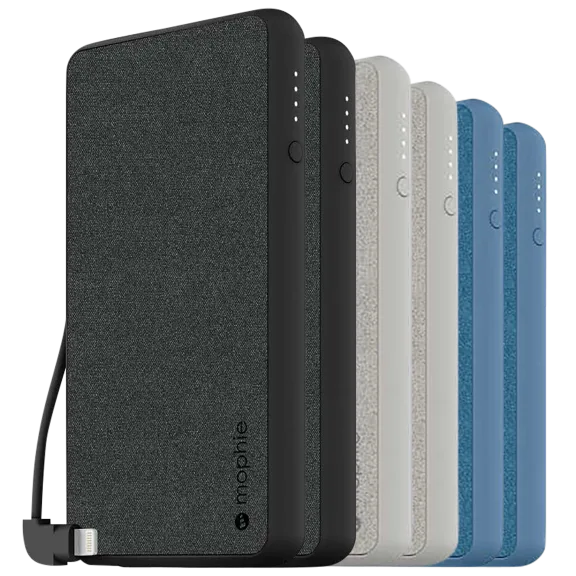 2-Pack: Mophie Powerstation Plus 6,040mAh Power Banks with Lightning Cable