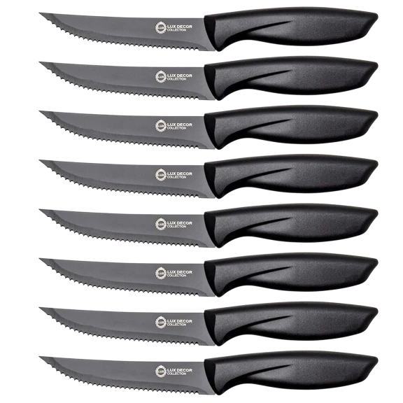 Lux Decor Collection 8-Piece Steak Knife Set