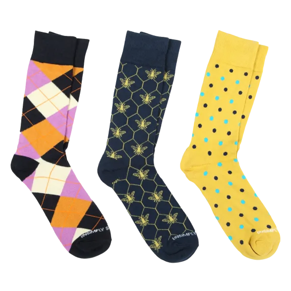Unsimply Stitched 3-Pack Socks