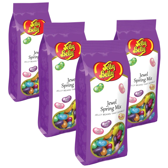 4-Pack: Jelly Belly Easter Jewel Spring Mix