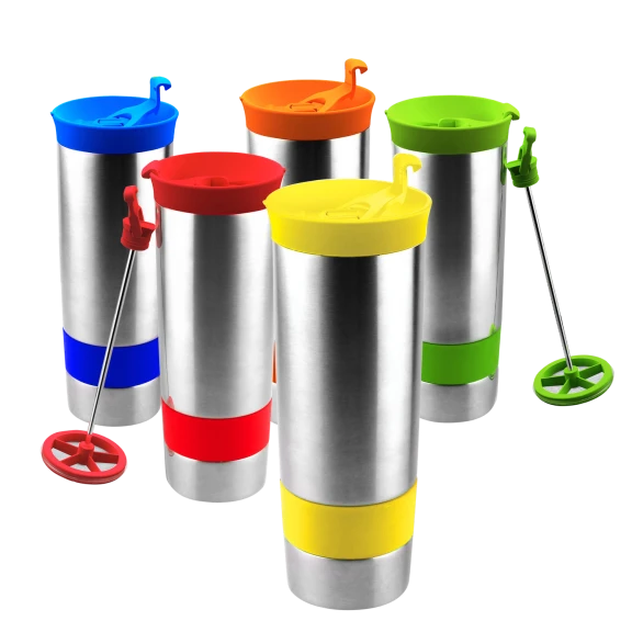 Asobu 16oz Vacuum Insulated Coffee Press Travel Cup