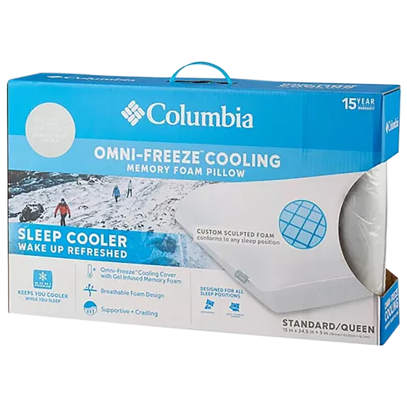 Columbia Omni-Freeze Adaptive Foam Pillow