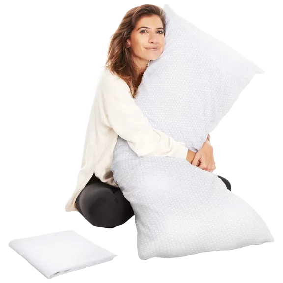 Allset Health Shredded Memory Foam Body Pillow