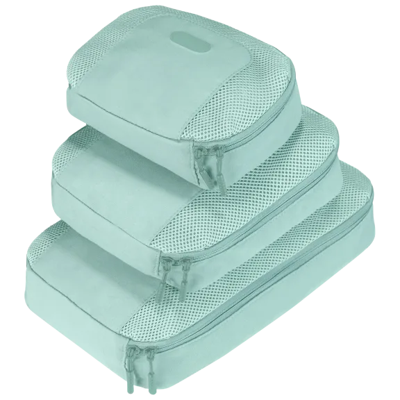 Travelon 3-Piece Packing Cubes Set