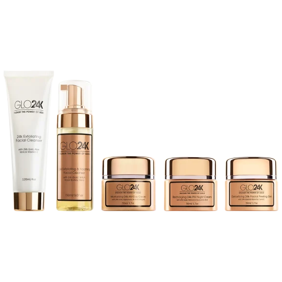 Glo24K Supreme Cleansing Set