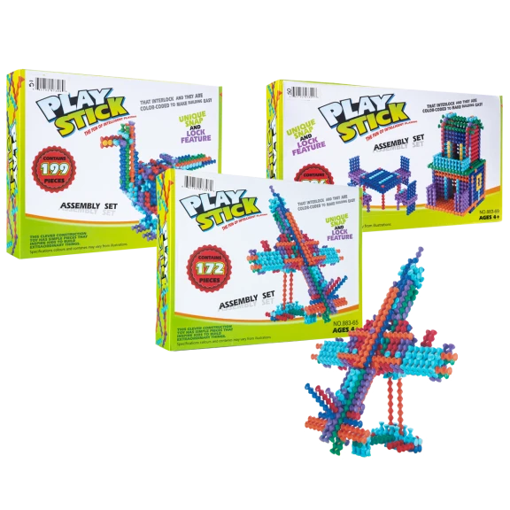 Super Toys Play-Stick Creative Blocks Assembly Set