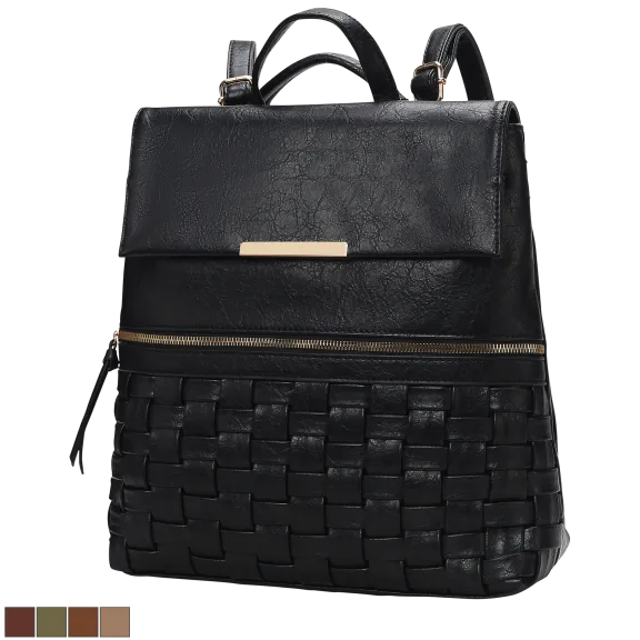 MKF Collection Alba Convertible Fashion Backpack by Mia K