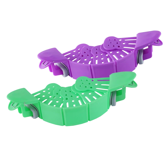 Hands-Free Easy Clip On Strainer