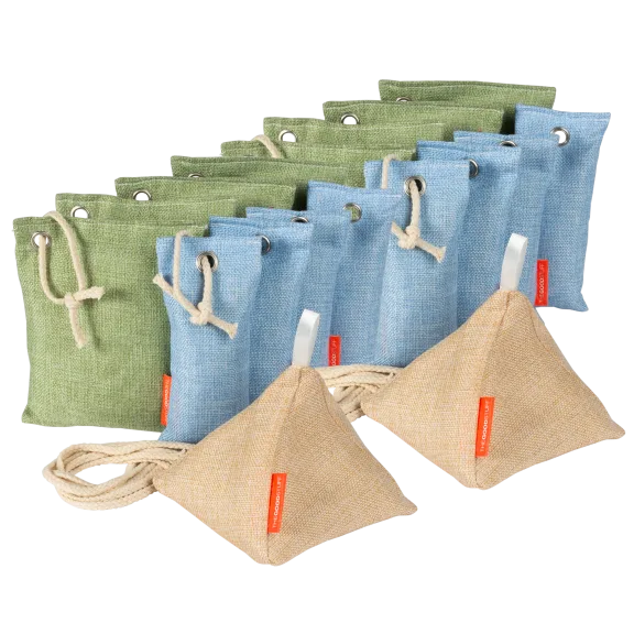18-Pack: The Good Stuff Variety Pack of Bamboo Charcoal Air Freshener Bags