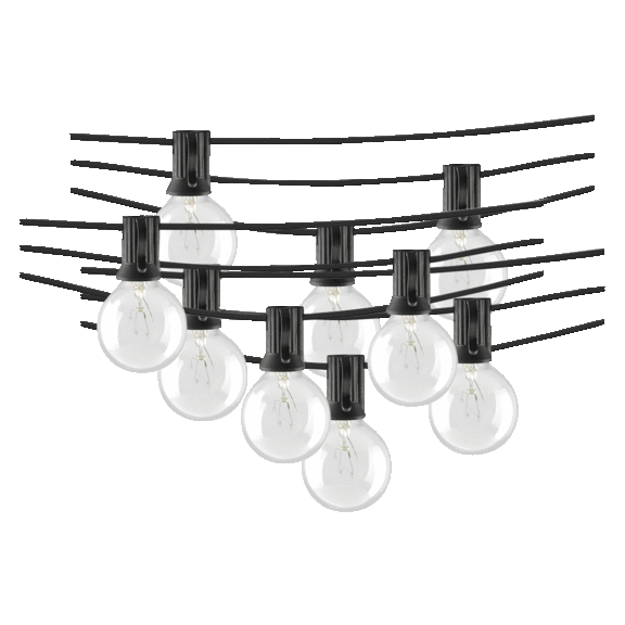 3-Pack: Mr. Beams 50 Foot Outdoor String Lights