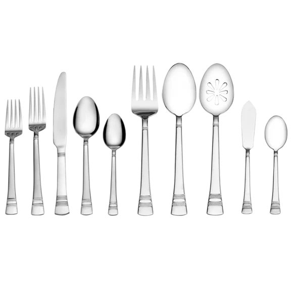 Pfaltzgraff Sapphire Bay 61-Piece Service for 8 Flatware Set