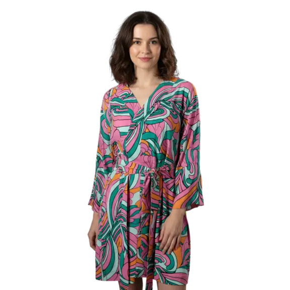 G by Giuliana x BeautyBio Long Sleeve Satin Topper