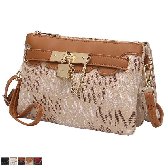 MKF Collection Serenity M Signature Crossbody Wristlet by Mia K