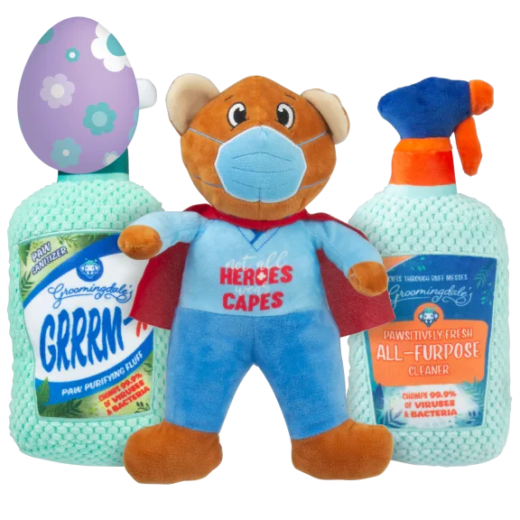 3-Pack: Cleanin' Canine Large Dog Toys