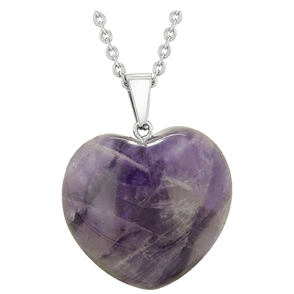 Tamborat Lab-Created Gemstone Heart Necklace