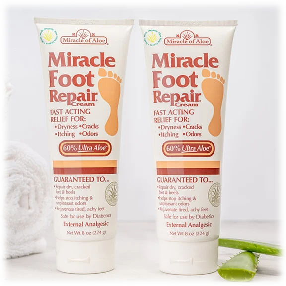 2-Pack: Miracle Foot Repair Cream
