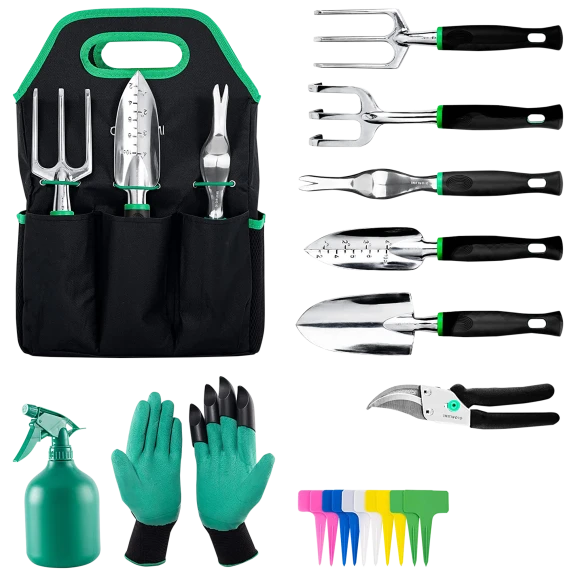 Gigalumi 20-Piece Gardening Tool Set