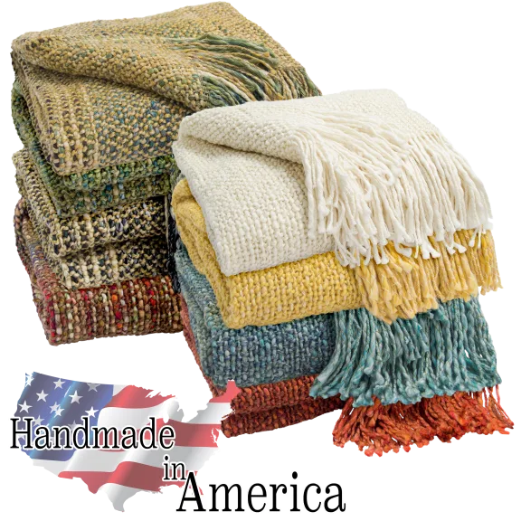 Old Hampshire Yarns Handmade Throws