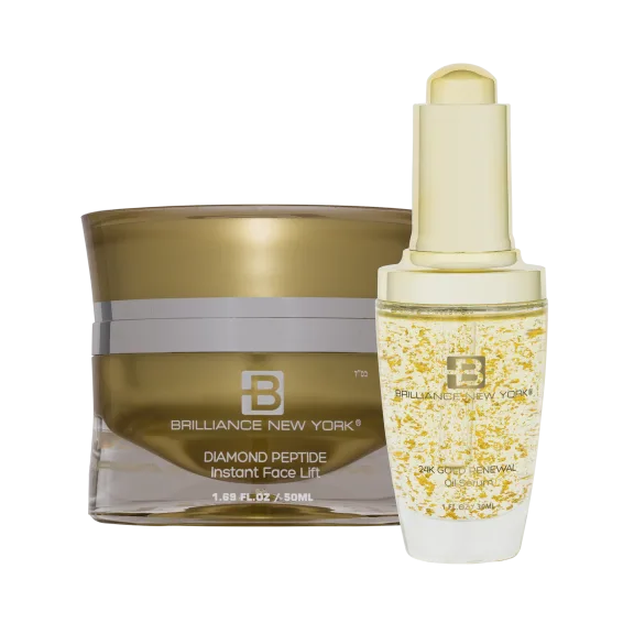 Brilliance New York 24K Gold Anti-Aging Collection 2-Piece Set