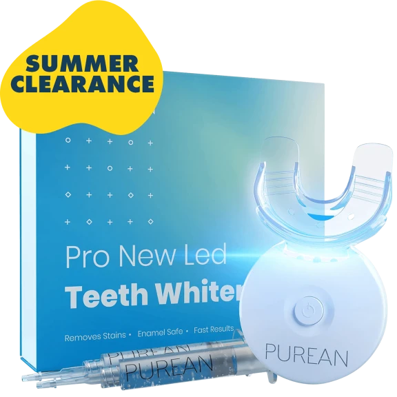 Purean Pro LED Teeth Whitening Kit with LED Light