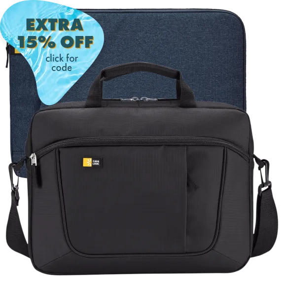 Case Logic Laptop Bag and Sleeve Bundle
