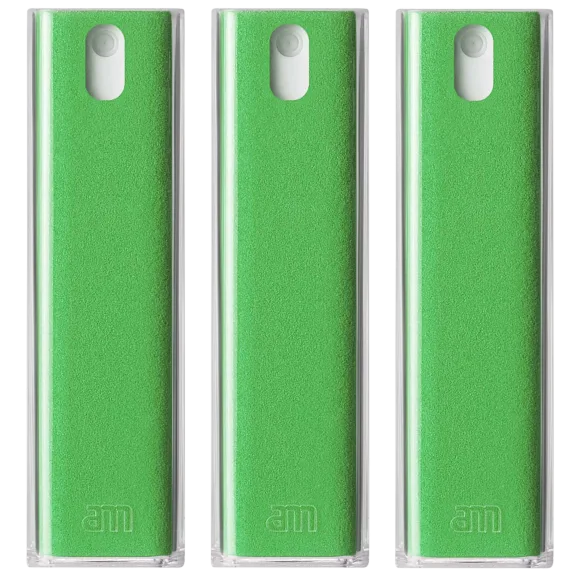 3-Pack: AM GetClean Mist 2-in-1 Microfiber Screen Cleaner