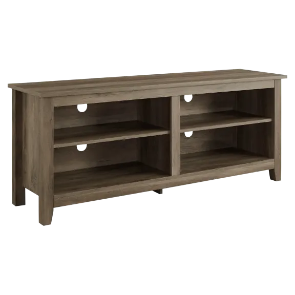 Walker Edison 58" Simple Wood TV Stand