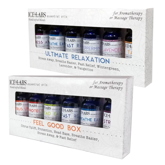 6-Pack: Ice Labs Natural Essential Oil Blends