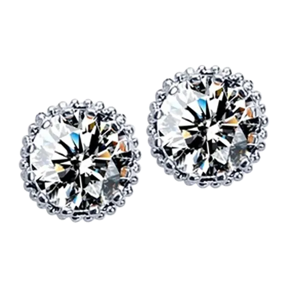 Hollywood Sensation Carressa CZ Stud Earrings
