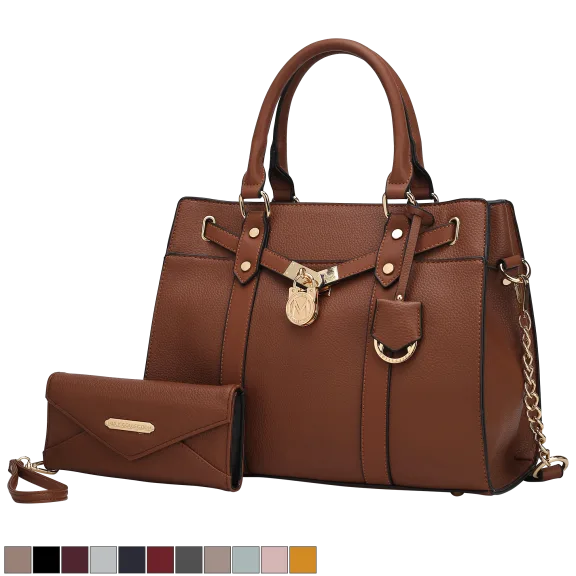 MKF Collection Christine Satchel & Wallet by Mia K.