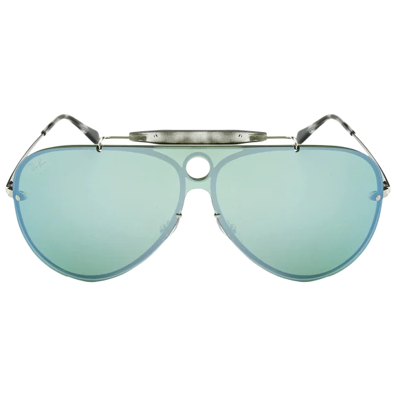 Ray Ban Blaze Shooter Mirror Aviator Sunglasses