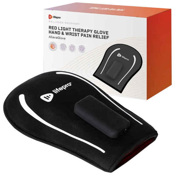 Lifepro AllevaGlove Red Light Hand Therapy