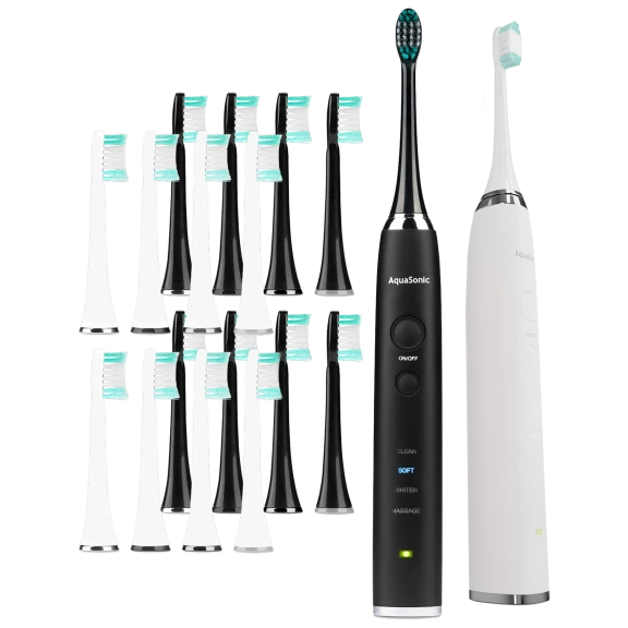 AquaSonic VIBE Series Ultrasonic Whitening Toothbrush