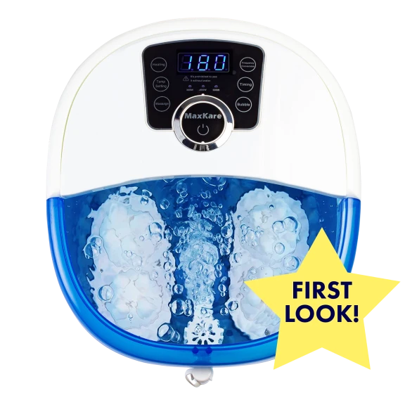 MaxKare Heated Massaging Foot Spa